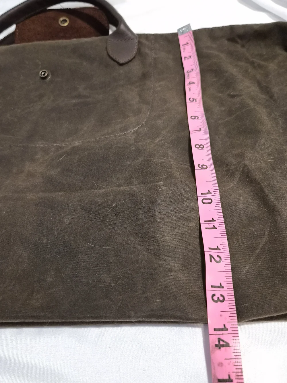 Vintage New Zealand Waxed Canvas Foldable Travel Tote Bag Gorpcore